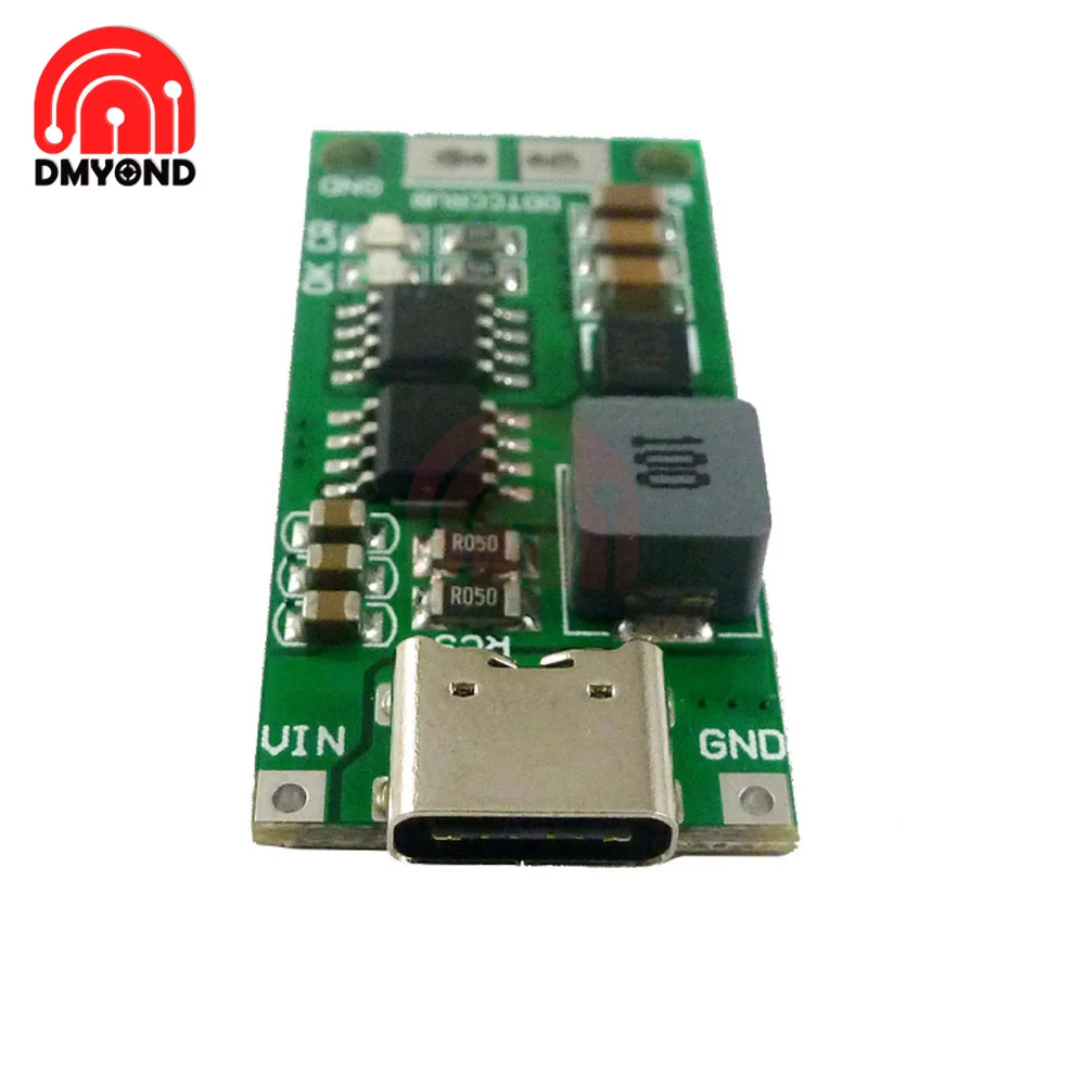 Multi-Cell 2S 3S 4S Type-C To 8.4V 12.6V 16.8V Step-Up Boost LiPo Polymer Li-Ion Charger 7.4V 11.1V 14.8V 18650 Lithium Battery |
