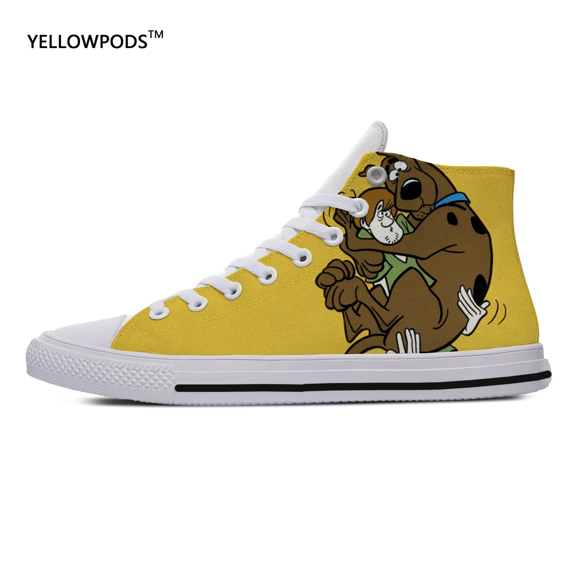 

Scooby Doo Lightweight Lace-up Walking Sneakers Trainer Male Men Walking Shoes Women's Customized Canvas Shoes
