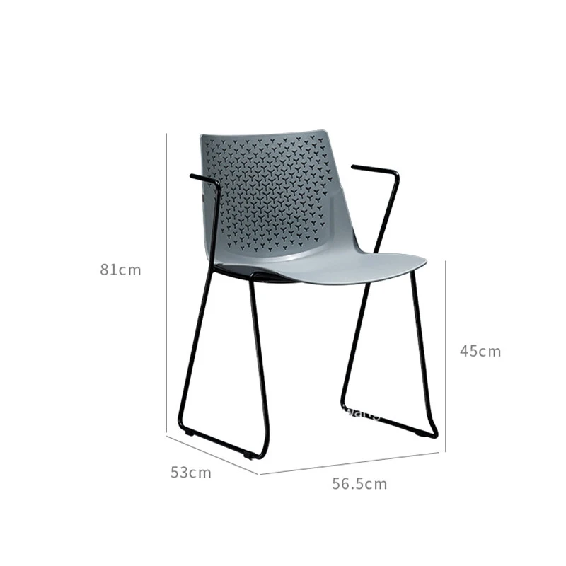 

Nordic Dining Chairs for The Kitchen Minimalist Dining Chair Modern Minimalist Leisure Hollow Chair Personality Back Iron Chair