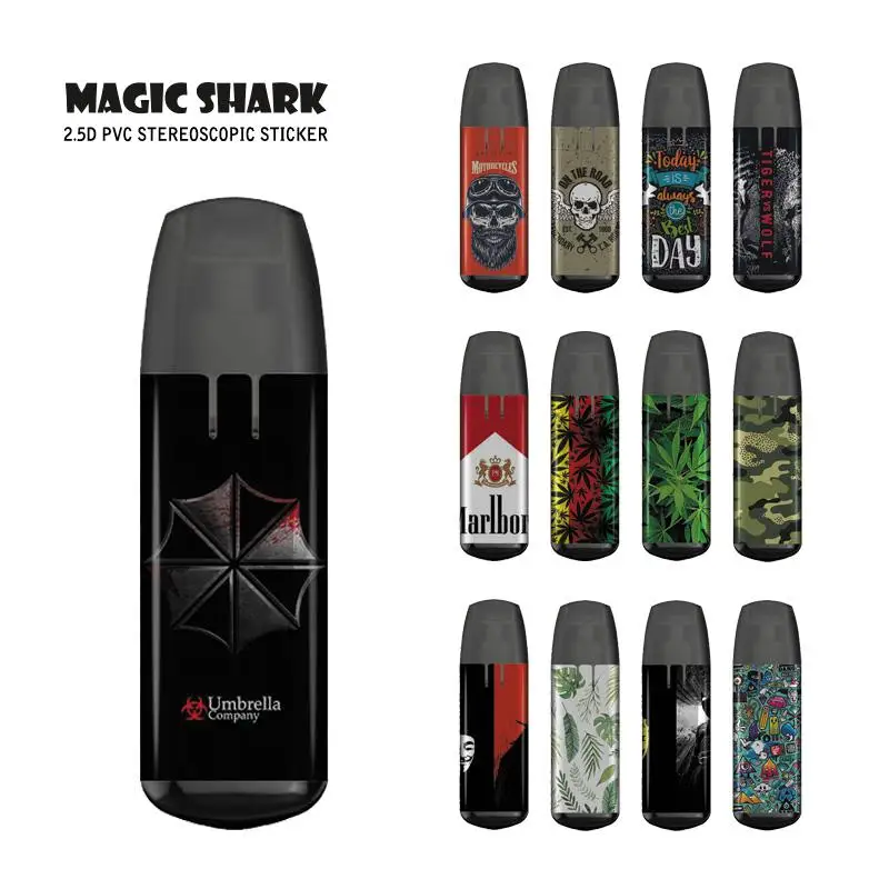 2020 Новый стерео 3M лист череп тигра Зонт Вендетта Стикеры пленочная лента крышка