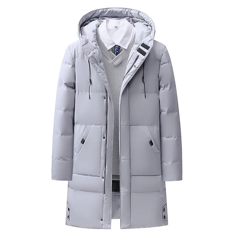 

Men Jackets Autumn Winter Men's Trench Coat Men Casual Thicken Warm Hooded Jacket Male Windbreaker Outerwear Jaquet Man Coat 8XL