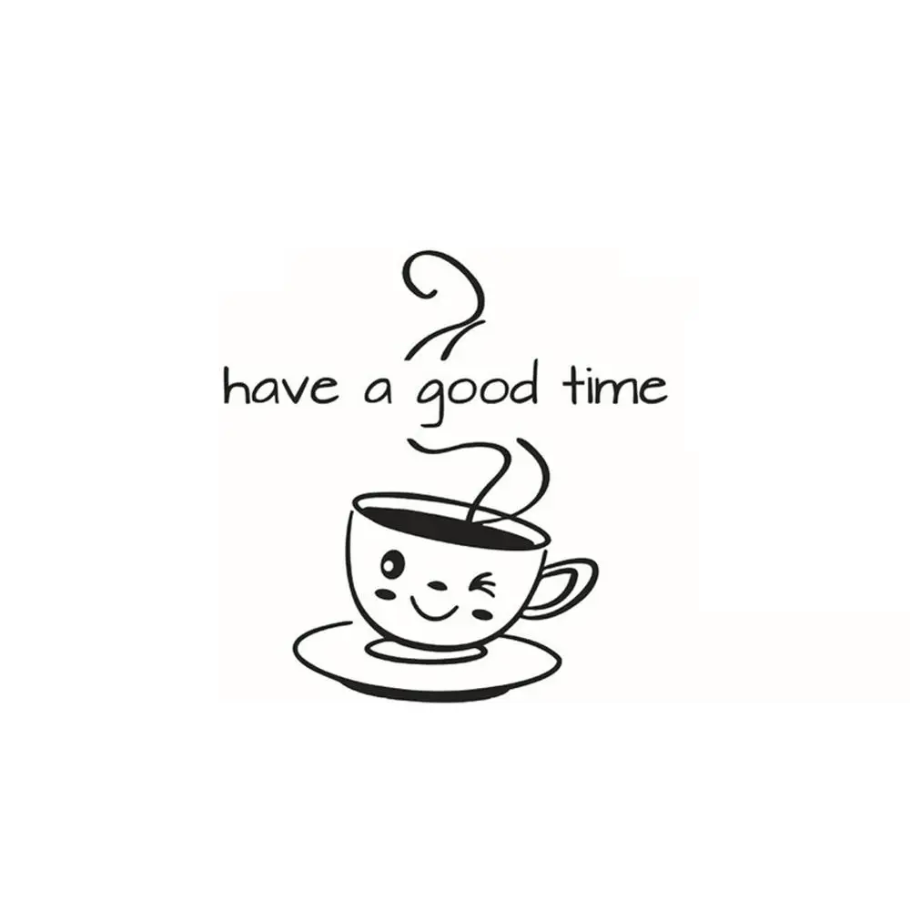 Милые наклейки для гостиной кухни кофейни|Наклейки на стену| |