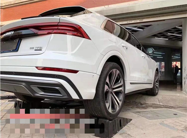 

Electric Motor Automatic Switch Closed Running Boards For Audi Q8 2020 2021 +++ Side Step Bar Pedals Nerf Bars