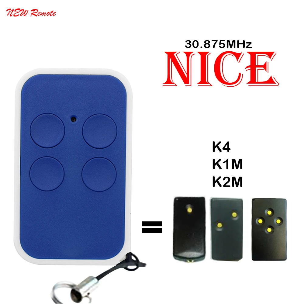 

For K4 K1M K2M 30.875 With 12 or 14 Dip-switch Remote Control Replacement Garage Door Wireless Transmitter