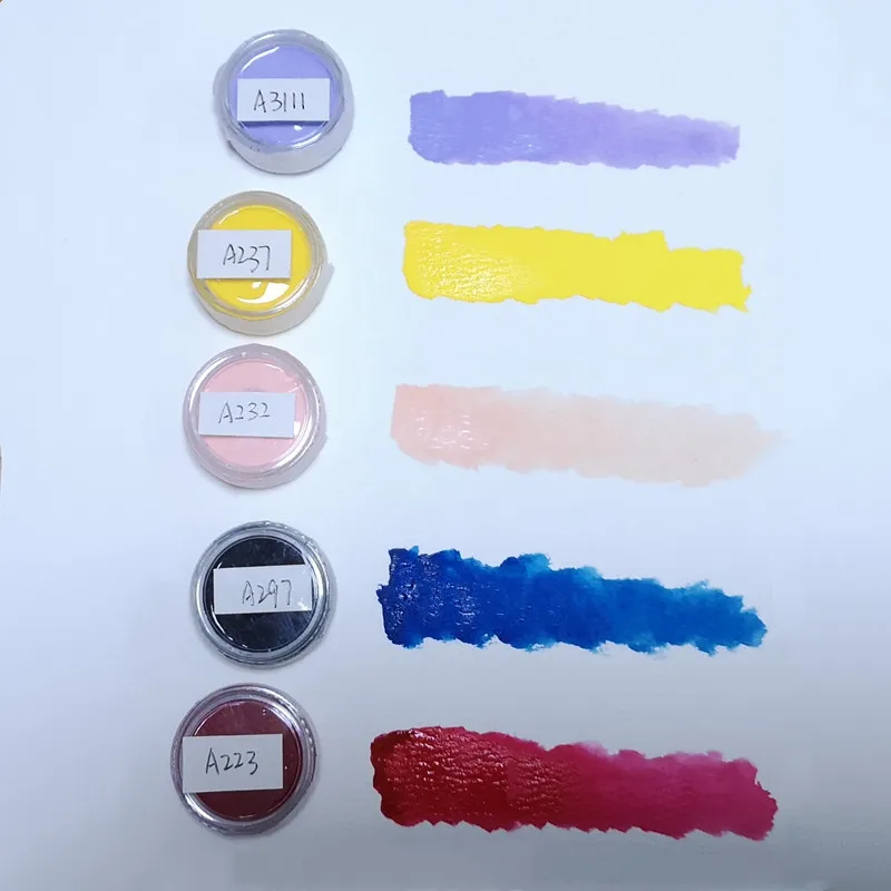 Набор прозрачных Пигментных красок для рисования 24 цвета класс А 2 5