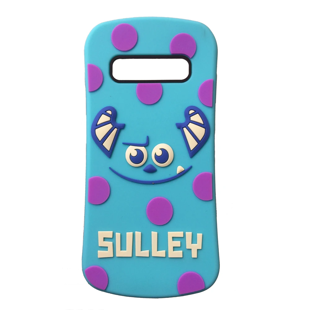 Sulley Мягкий силиконовый чехол для samsung Galaxy S10e S10 S10Plus с объемным изображением животных из мультфильмов, защитный противоударный чехол для задней панели телефона - Цвет: Sulley