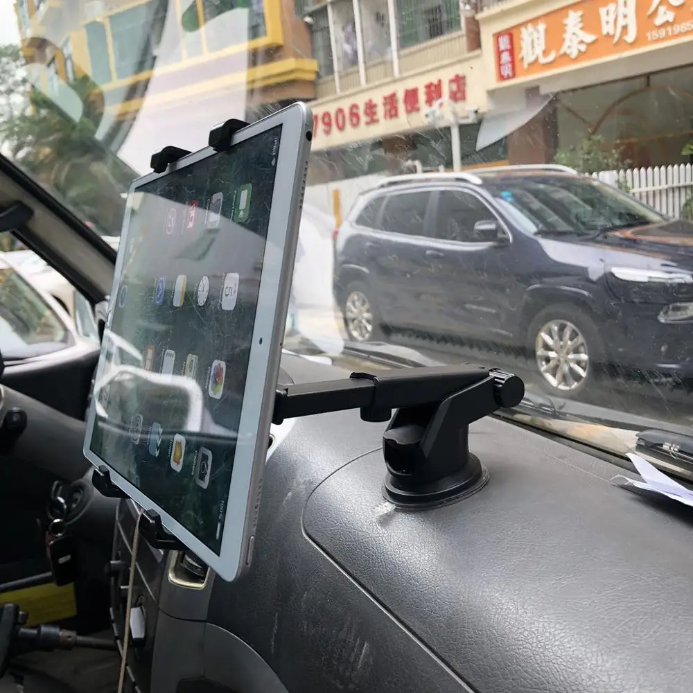 Brand New and High Quality Phone Holder Stand Car Windshield Dashboard Mount Holder Stand For 7-11 inch iPad Xiaomi Tablet PC