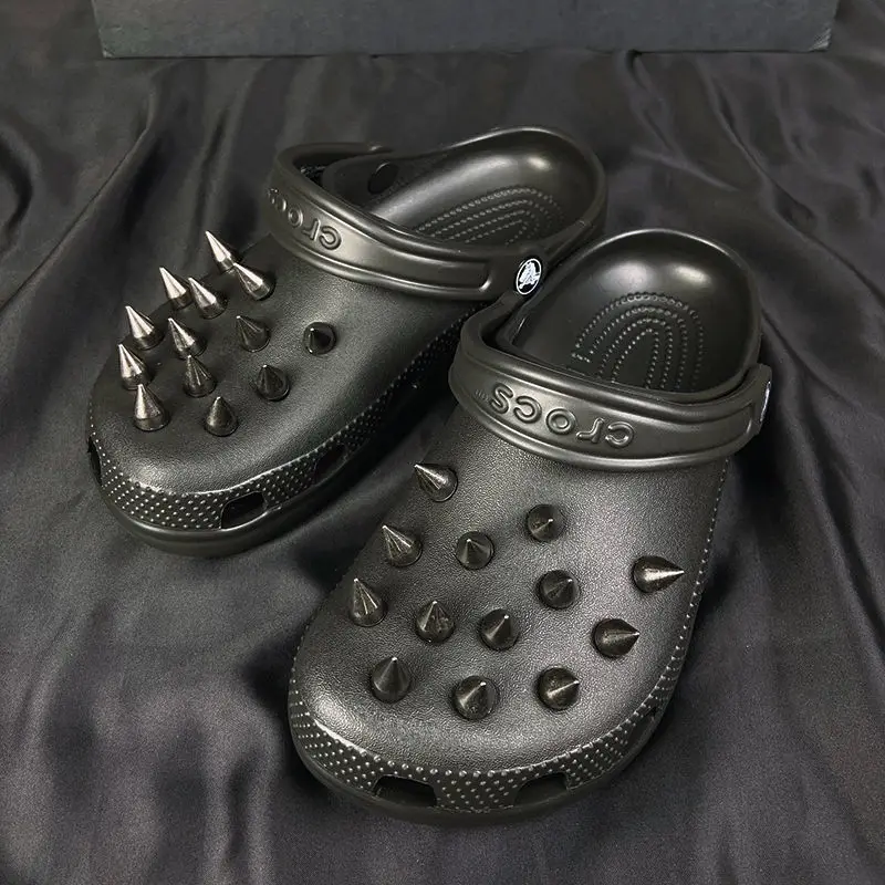 

Luxury Croc Charms Cool Charms for Crocs DIY Punk Shoe Charms Vintage Shoe Decoration 2021 New Brand Shoe Accessories Fashion