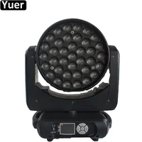 600w high power moving head light 37x15w rgbw 4in1 led beam zoom wash 3in1 stage effect lighting dj disco party dmx512 control