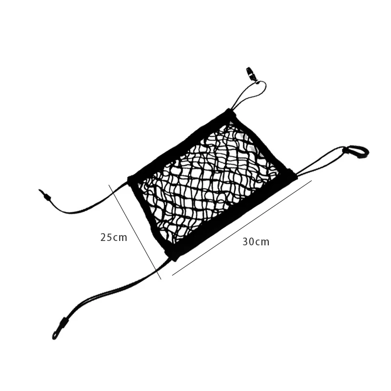 

Strong Elastic Car Mesh Net Bag Between Car Organizer Seat Front Storage Bag Luggage Holder Pocket for Car Stowing Tidying