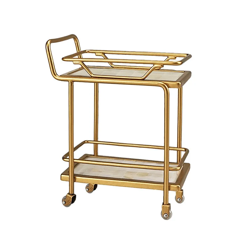 

Aizulhomey Dollhouse Kitchen Furniture for Dolls Fritillary Metal Trolley BJD Blyth Lol Accessories OB11 Dining Car Dessert Cart