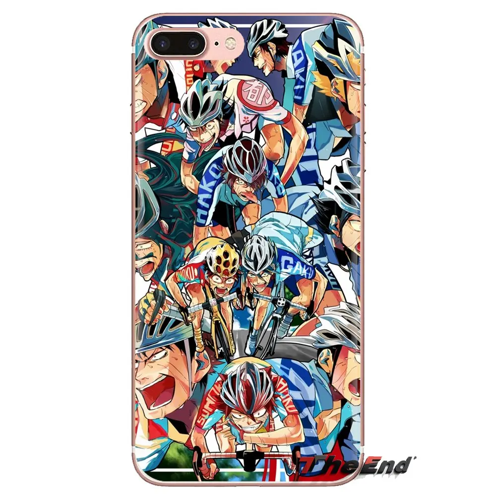 Для Samsung Galaxy A3 A5 A7 A9 A8 звезда A6 плюс 2018 2015 2016 2017 прозрачные мягкие чехлы Yowamushi pedal