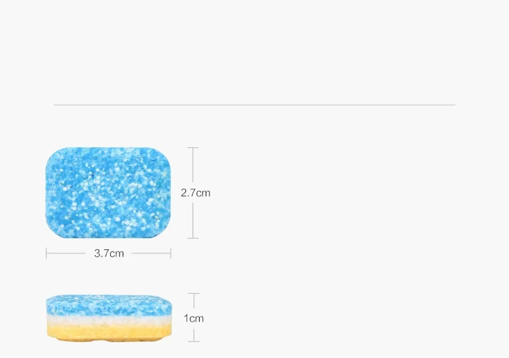 Xiaomi Clean-n-Fresh блок для мытья посудомоечной машины 30 шт глубокая чистка моющее средство для посудомоечной машины таблетка чистящий посудомоечный краску блок