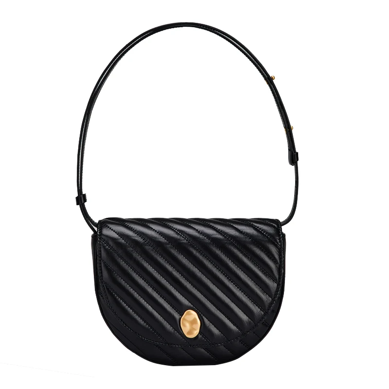 

Shoulder Sling Bag For Women Girls Genuine Cow Leather New Elegant Ladies Casual Sling Bag Fashion Handbag