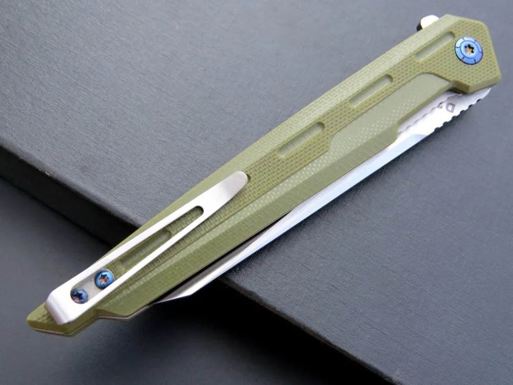 Eafengrow EF917 складной нож Jack нож D2 лезвие G10 Ручка Survivcal Тактический Кемпинг Охота EDC инструмент