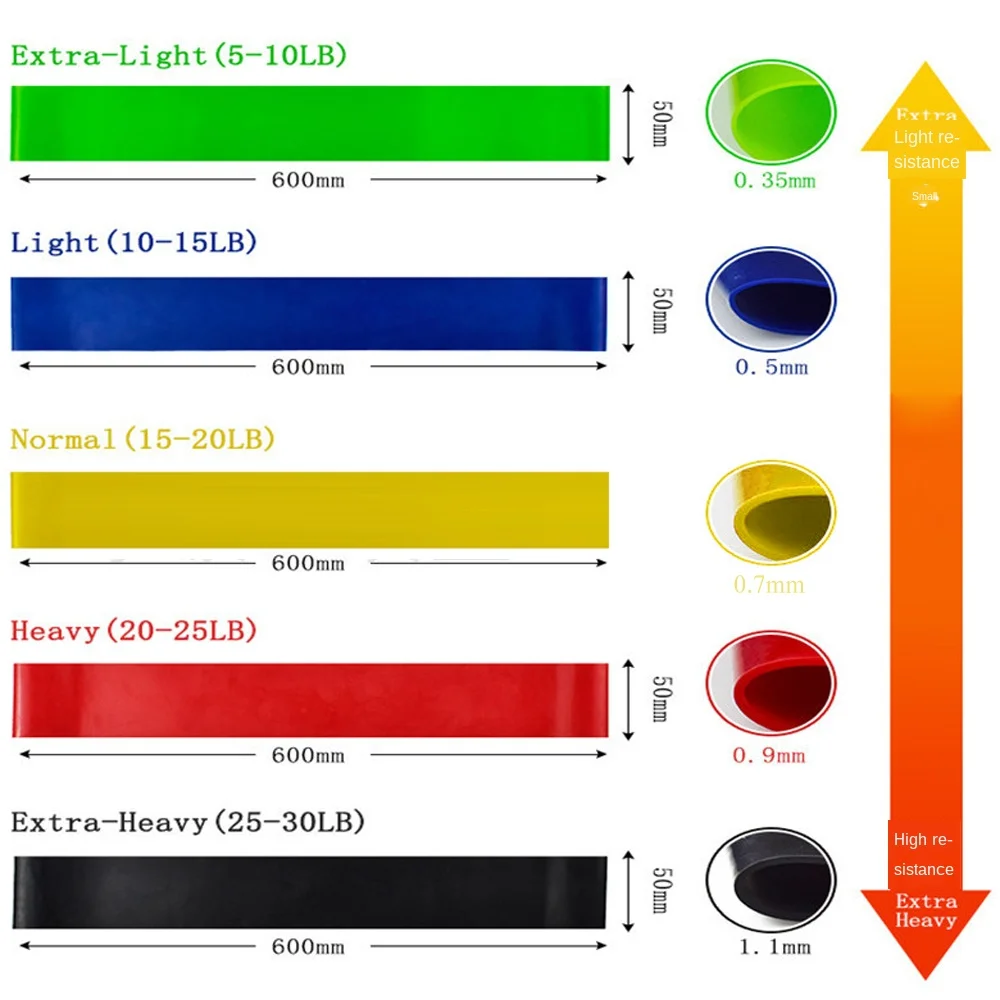 Мужские и женские резинки для фитнеса эластичные резиновые с завязками на бедрах