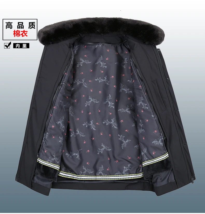 Plus 10XL 8XL 6XL Winter Jacket Men Fashion Casual Slim Thick Warm Mens Coats Parkas With fur collar Long Overcoats Male Clothes