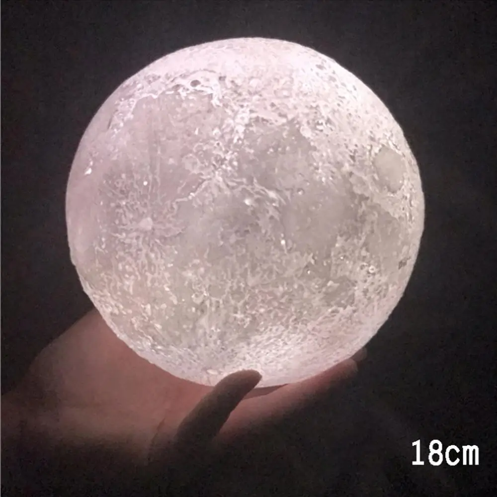 Романтический Смарт Bluetooth колонки 2 в 1 Беспроводной ночной Светильник 3D Луны с