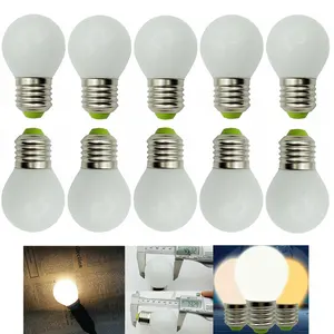 Светодиодная лампа 3 Вт, 10 шт.лот, E27, E14, E12, B22, B15, 3 цвета, заменяемая галогенная лампа 30 Вт для украшения дома, бара, вечеринки
