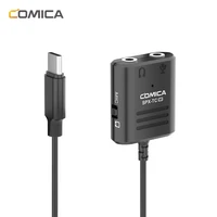 comica cvm spx tc 3 5mm trstrrs convertered to usb type c audio cable plug adapter for android 5 0 or above smartphones