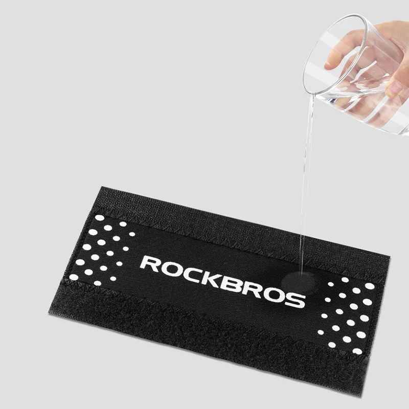Неопреновый защитный чехол ROCKBROS для рамы велосипеда защиты цепи и вилки Черный