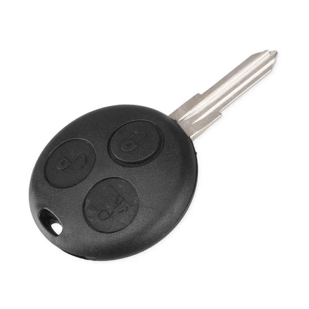 Замена KEYYOU для Mercedes Benz SMART Fortwo 450 Forfour Roadster 3 кнопки пустые лезвия пульт