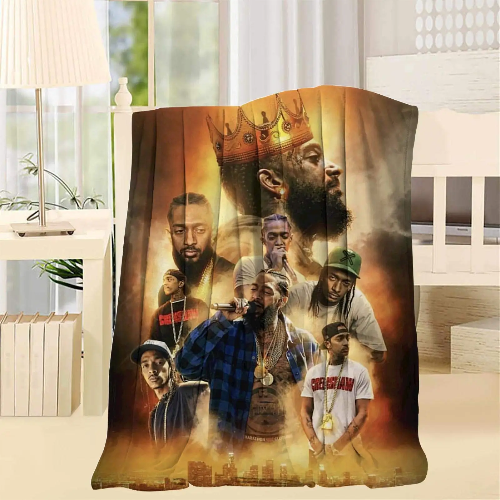 

Nip 6 Blanket 3D Print Throw Smooth and Soft All Season Lightweight Living Room Bedroom Large Super Soft Warm Throw