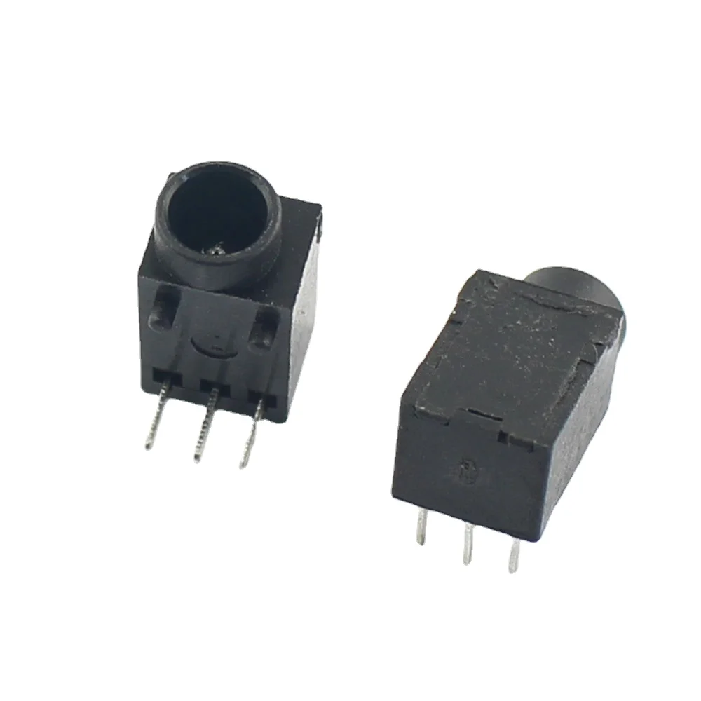 10pcs DC003A DC Power Jack Outlet 3 Pin Feet DC-003A 3.5*1.0mm 3.5*1.3mm Female Round Hole Supply Socket Connector | Обустройство