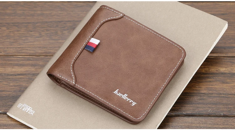 Топ Винтажный Мужской кожаный брендовый Роскошный кошелек короткие тонкие мужские кошельки для денег Клип Кредитная карта доллар цена Portomonee Carteria