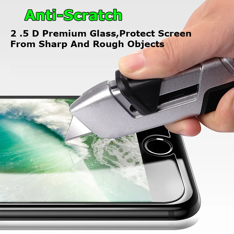 Прозрачное закаленное стекло для Tecno Spark 7 Pro P ультратонкая Взрывозащищенная