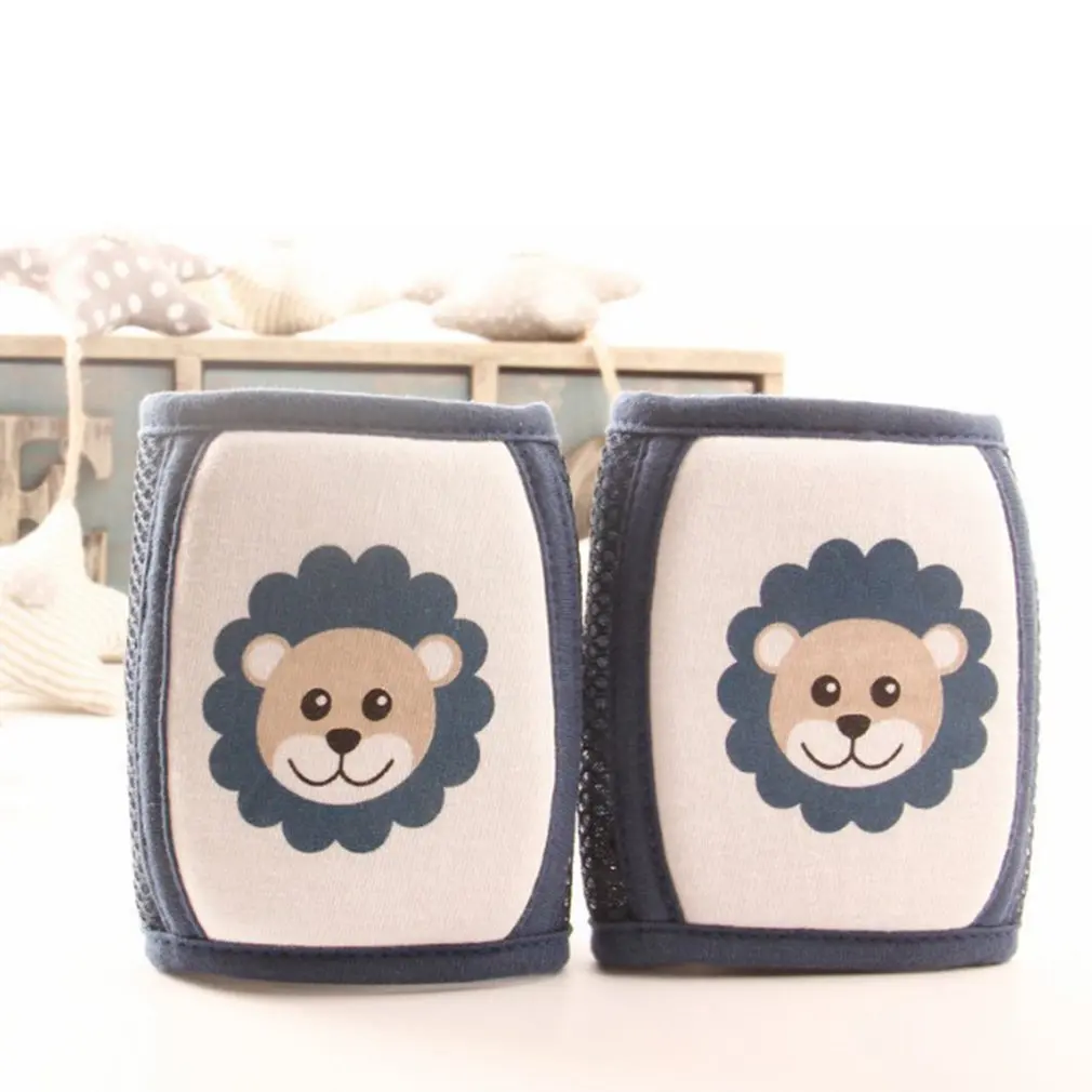 Baby Knee Pads Cute Cartoon Monkey Baby Knee Pads Elbow Guard Kids Learn To Walk Resistant Crawling Protective Gear