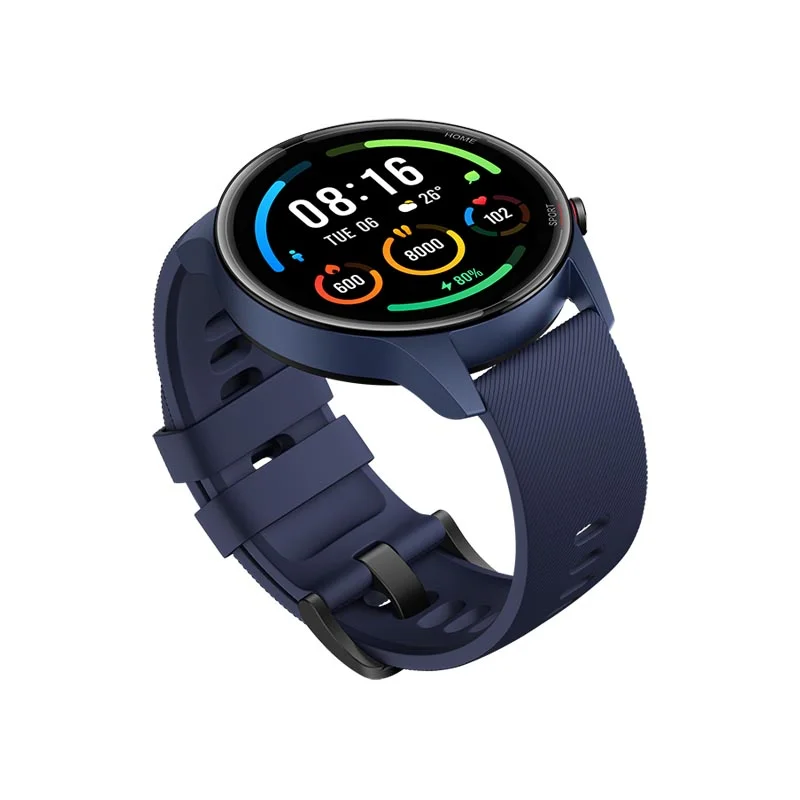 Смарт-часы Xiaomi Mi Watch глобальная версия водонепроницаемые 5 АТМ GPS Bluetooth пульсометр