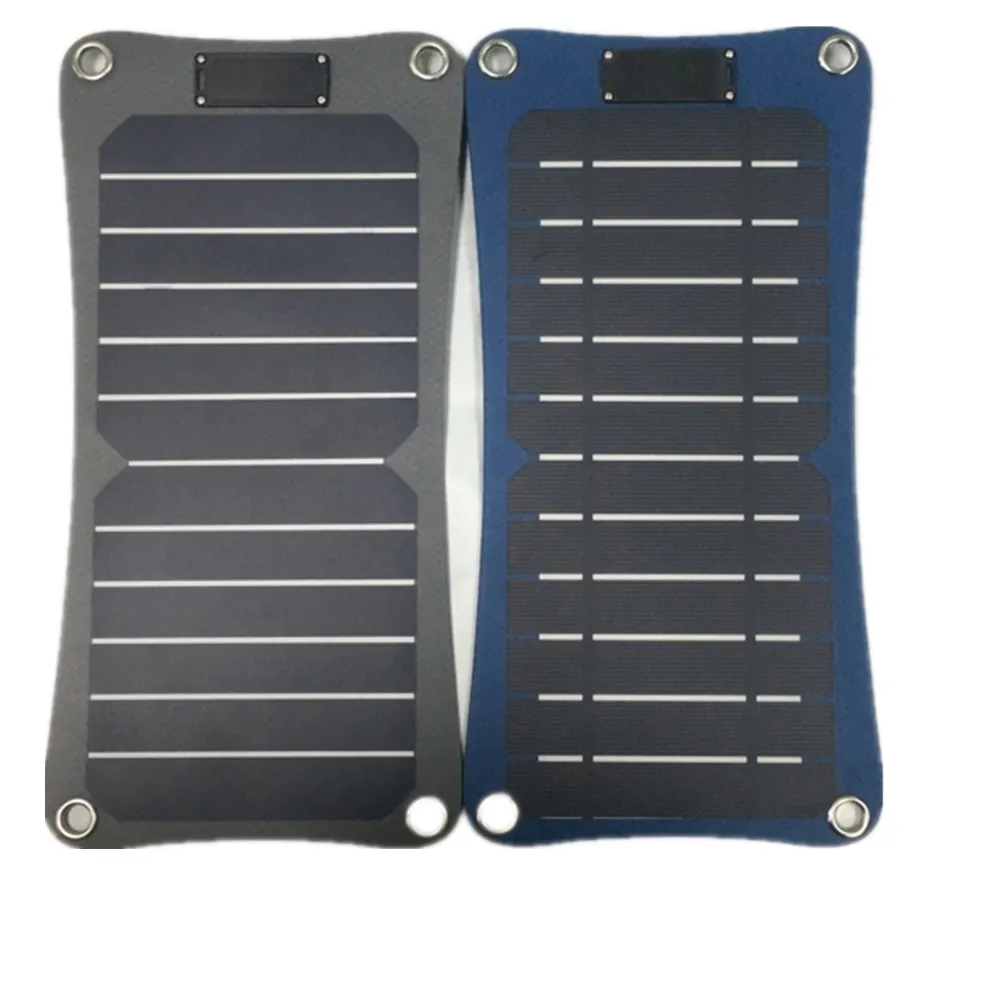 DG SUNLIGHT 7w портативная солнечная панель 5v usb Солнечное зарядное устройство для