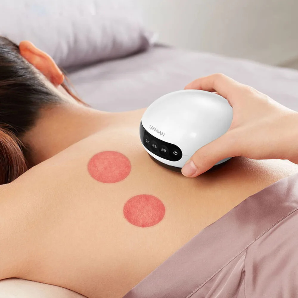 

1 Set Electric Back Massager Electric Cupping Massager Scraping Massager