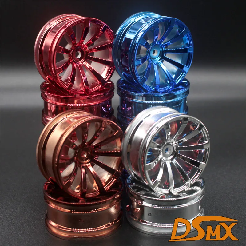 4 шт. пластиковые обода для гоночного автомобиля HPI HSP RC модель 1:10 HSP94123/94122/94103/D4/D3|hsp