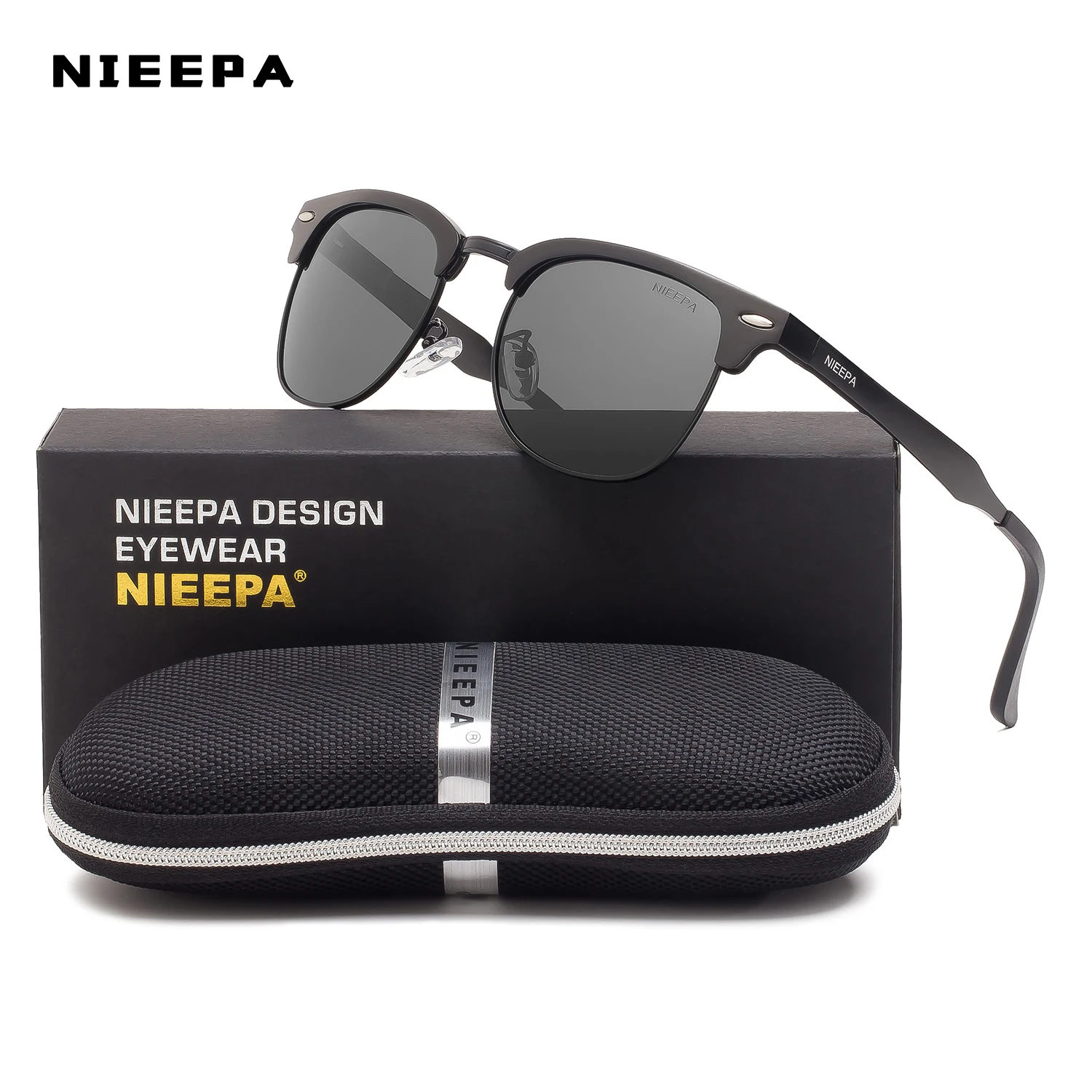 

Очки солнцезащитные HD поляризационные для мужчин и женщин, классические модные брендовые солнечные очки для вождения в ретро стиле, UV400