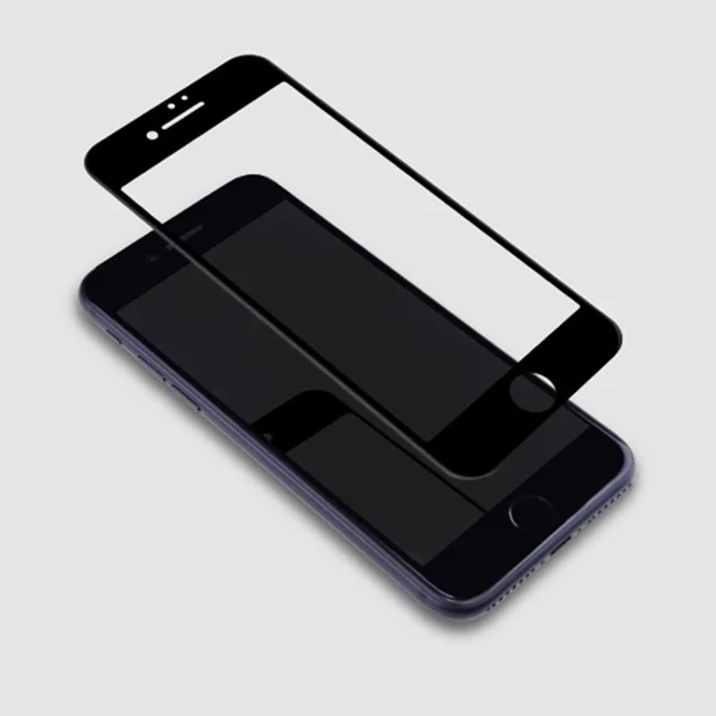 Для iPhone 7 8 7+ 8+ Plus закаленное стекло против взрыва 9H Nillkin 3D CP + Max полное покрытие