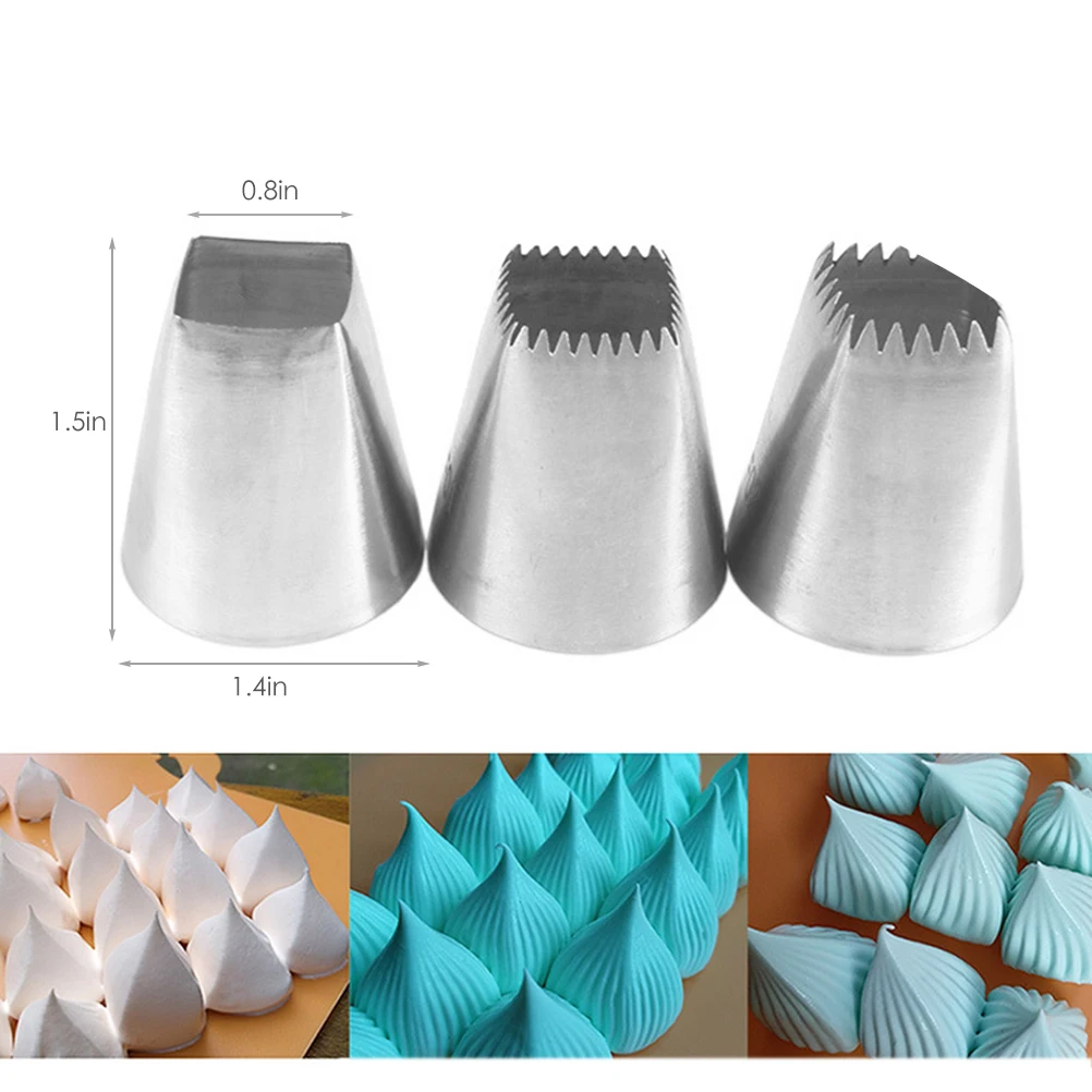 3 шт. кондитерские насадки для украшения торта|Наборы кондитерских насадок| |