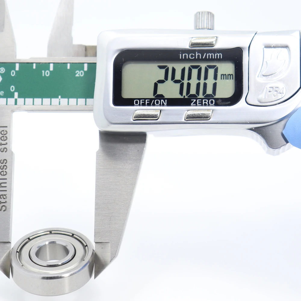 Подшипник S609ZZ 9*24*7 мм (10 шт.) ABEC-1 440C ролик из нержавеющей стали S609Z S609 Z ZZ шариковые