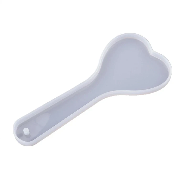 

Paddles Mold Love Heart Alphabet Service Plate Pat Tray Resin Casting Easy To Separate Silicone Mould Art Crafts Handmade Tools