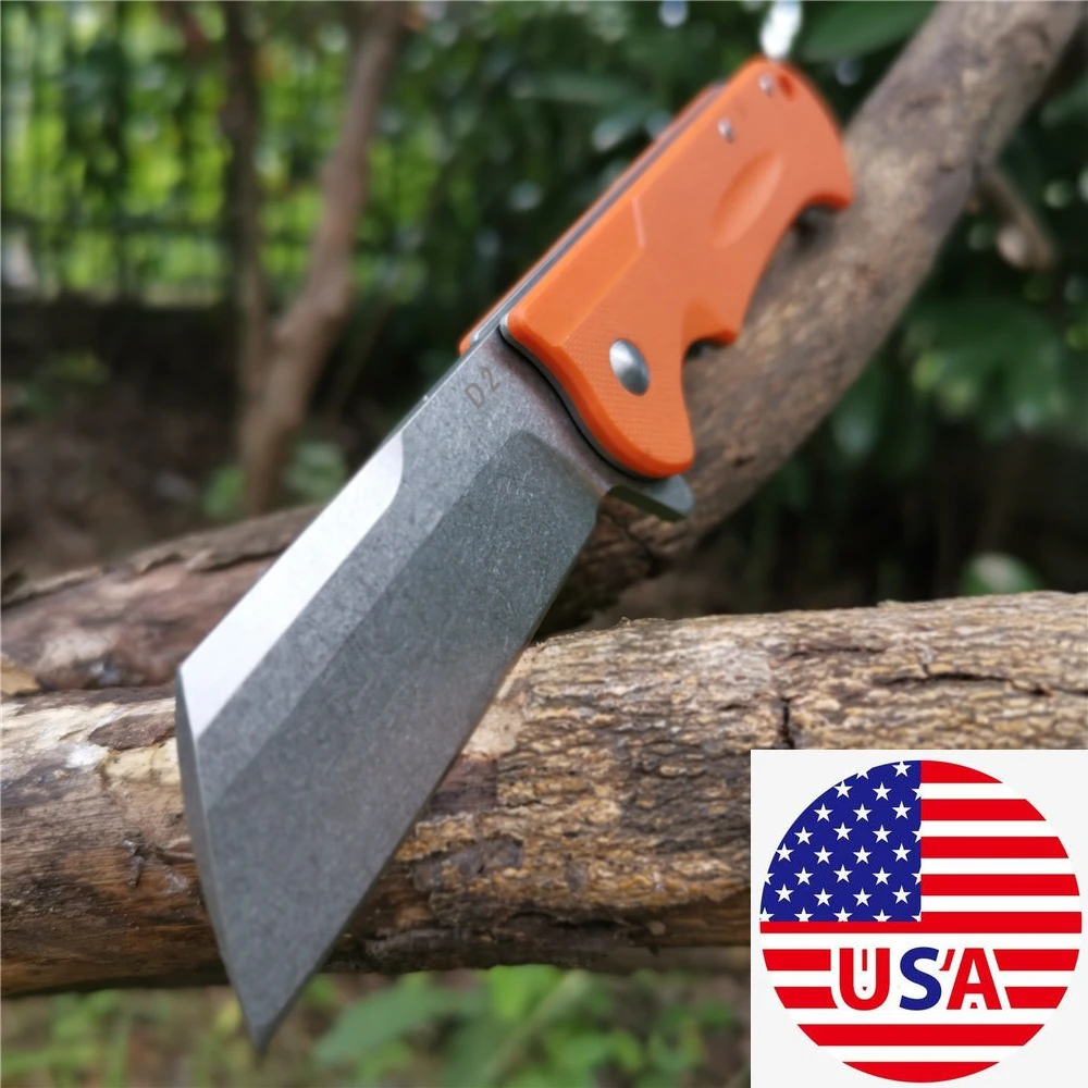 Складной нож карманные ножи тактический инструмент Папка D2 лезвие G10 рукоятка EDC
