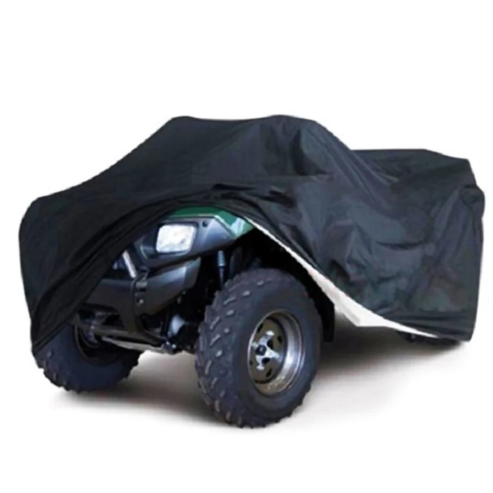 

Heavy Duty 190T Waterproof Rain Proof Dust Anti-UV Beach Quad Bike ATV Cover Case For Polaris Motorcycle Covers L XL