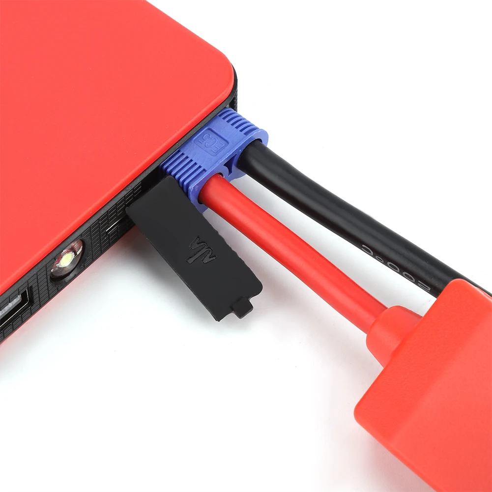 Портативный мини тонкий 8000 мАч автомобильный стартер Power Bank 12V зарядное