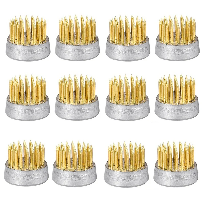 

12 PCS Pin Flower Frog Floral Round Flower Arranger Flower Fixed Flower Holder Tool Floral Arrangement Pin Holder