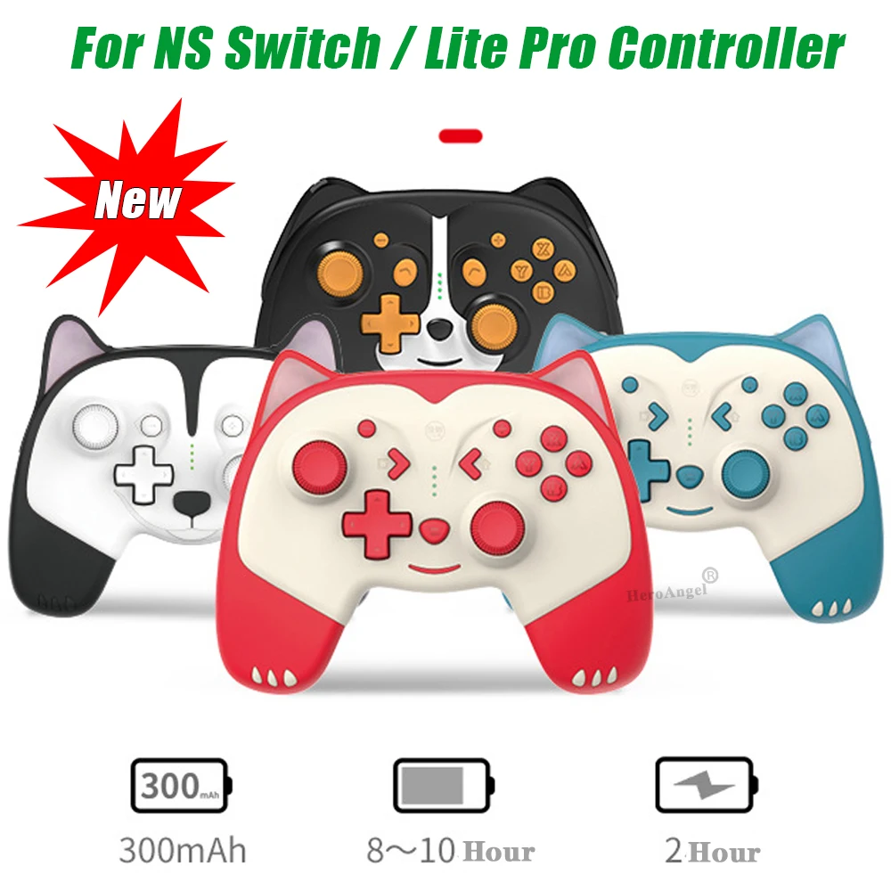 Беспроводной контроллер для Nintendo Switch геймпад консоли Pro Поддержка NFC/Wake Up/датчик