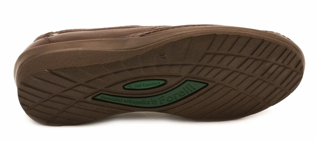 

Forelli 26205 COFFEE Lady Shoes Orthopedic