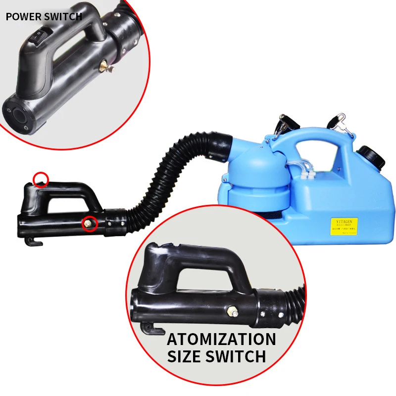 

220V Disinfection Sprayer Ultra-low Volume Sprayer Mosquito Killer Insecticide Sprayer Anti-epidemic Air Disinfection Machine