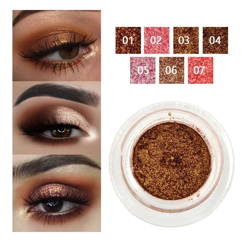 Бренд Smoky Eyes Shadow пигменты теплый цвет земли перламутровый водонепроницаемый