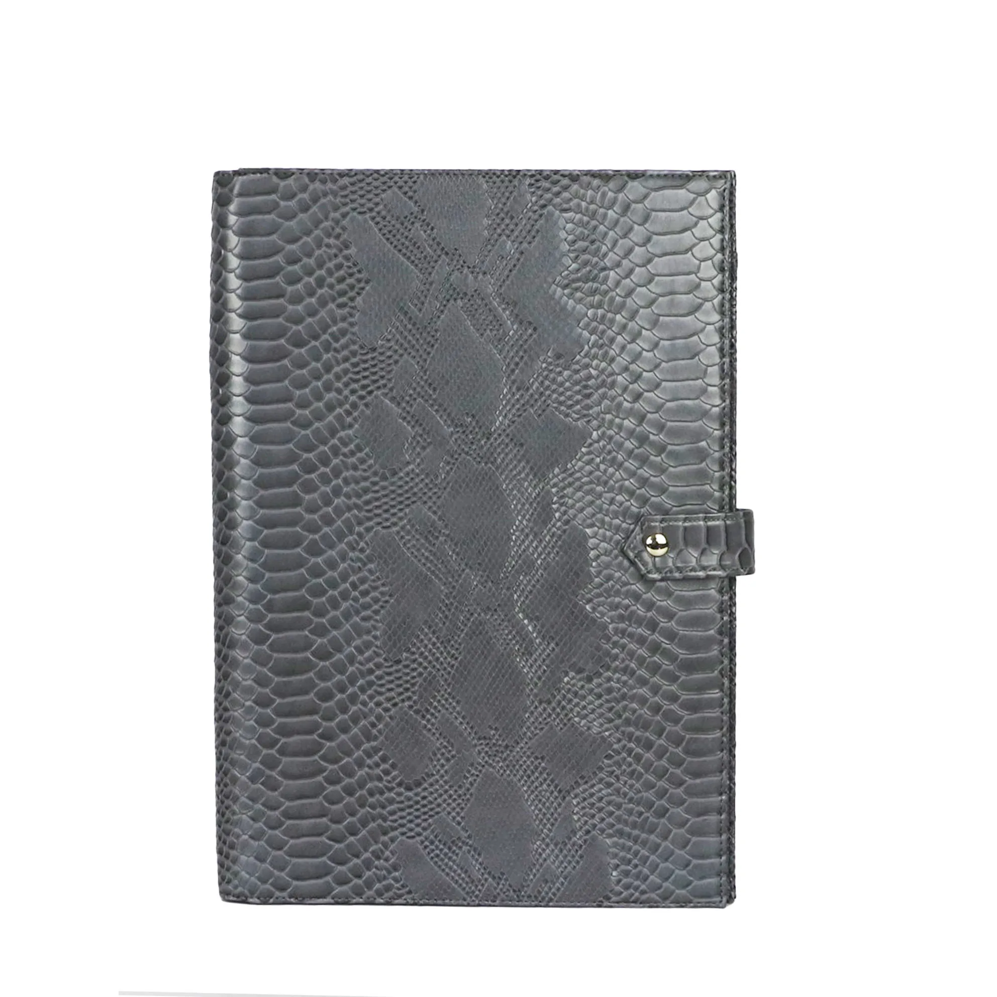 Python Grey Лидер продаж, мужская сумка, мужская, модная, с узором «крокодиловая кожа», Padfolio, высокое качество, бизнес, А4, держатель для файлов, Роскошный чехол для Ipad, держатель - Цвет: Python Grey