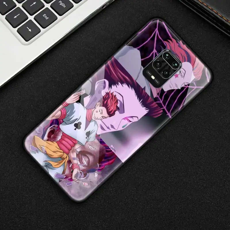 

Hisoka HxH Anime Collages Hunter Case for Xiaomi Redmi Note 8 8T 9S 9 Pro Max 7 K30 Zoom Mi 10 CC9 9T 8Lite Phone Glass Cas